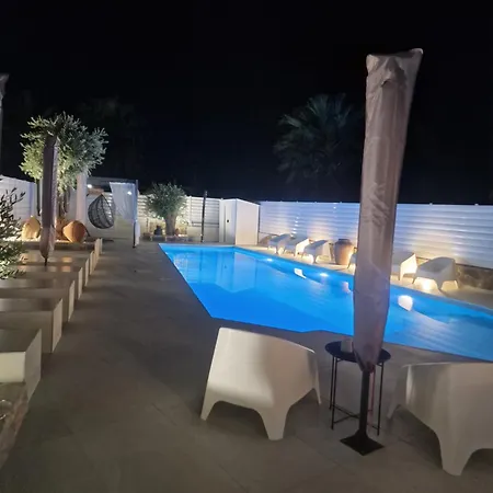 Olea Mediterranean Luxury With 14m Private Pool- 300m From Faros Villa Perivólia